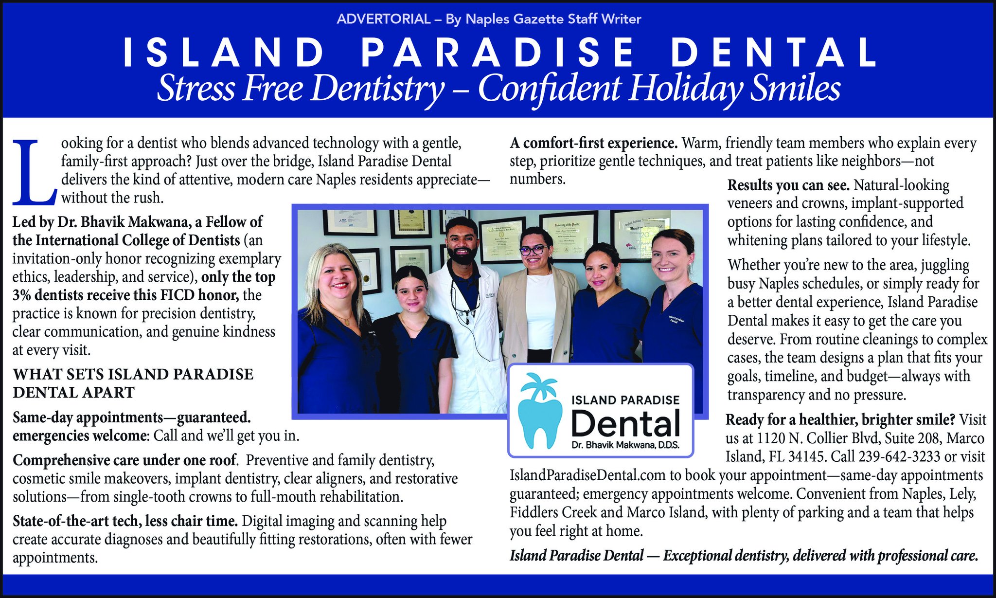 Stress Free Dentistry