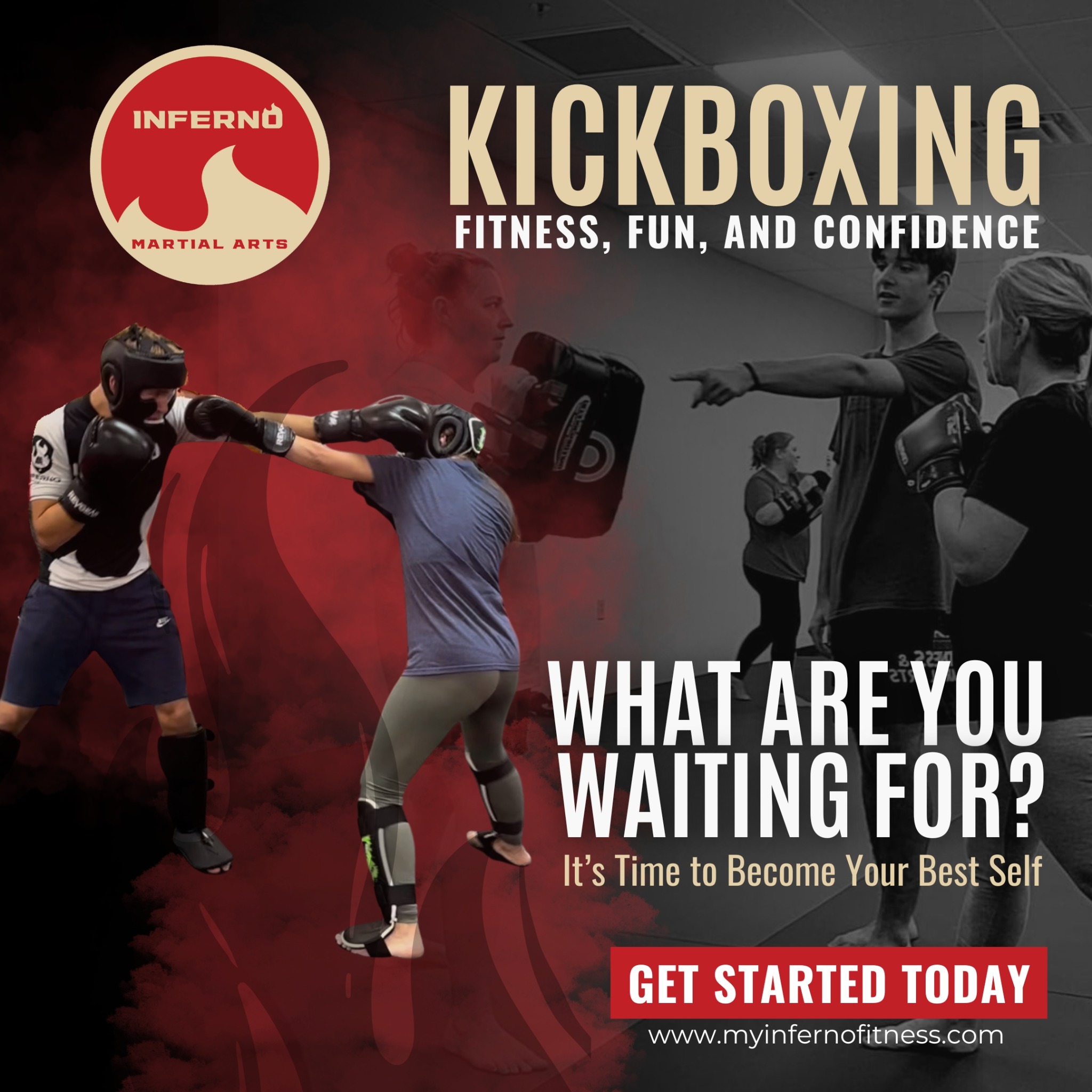 Inferno Fitness & Martial Arts Martial Arts ad creative