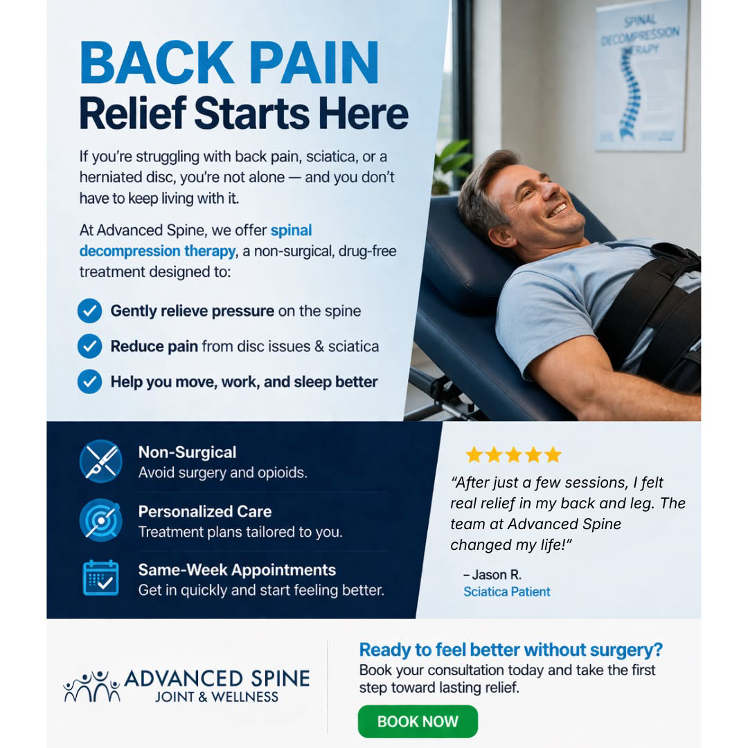 Back Pain Relief Starts Here