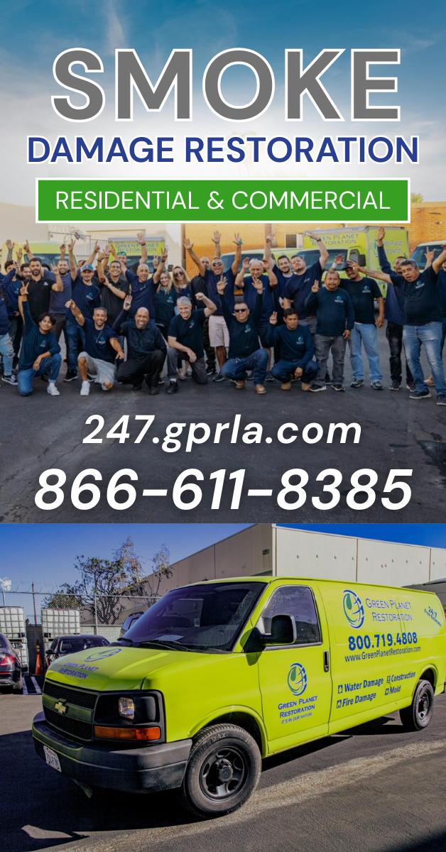 Green Planet Restoration La Water Damage Restoration ad creative
