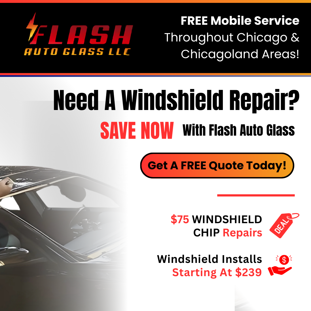 Flash auto glass llc Auto Body Shop ad creative