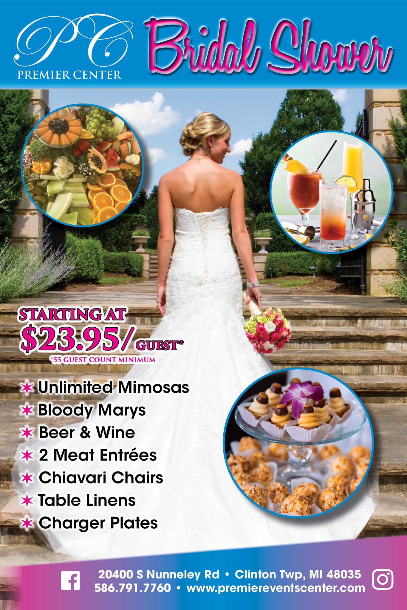 Premier Events Center Event Venue ad creative