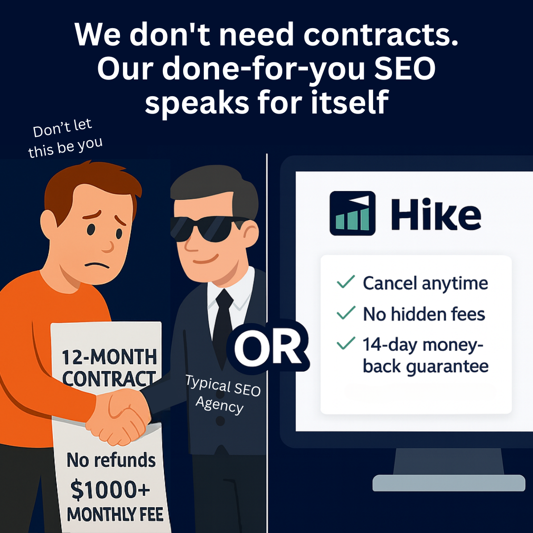 Hike SEO Digital Marketing Agency ad creative