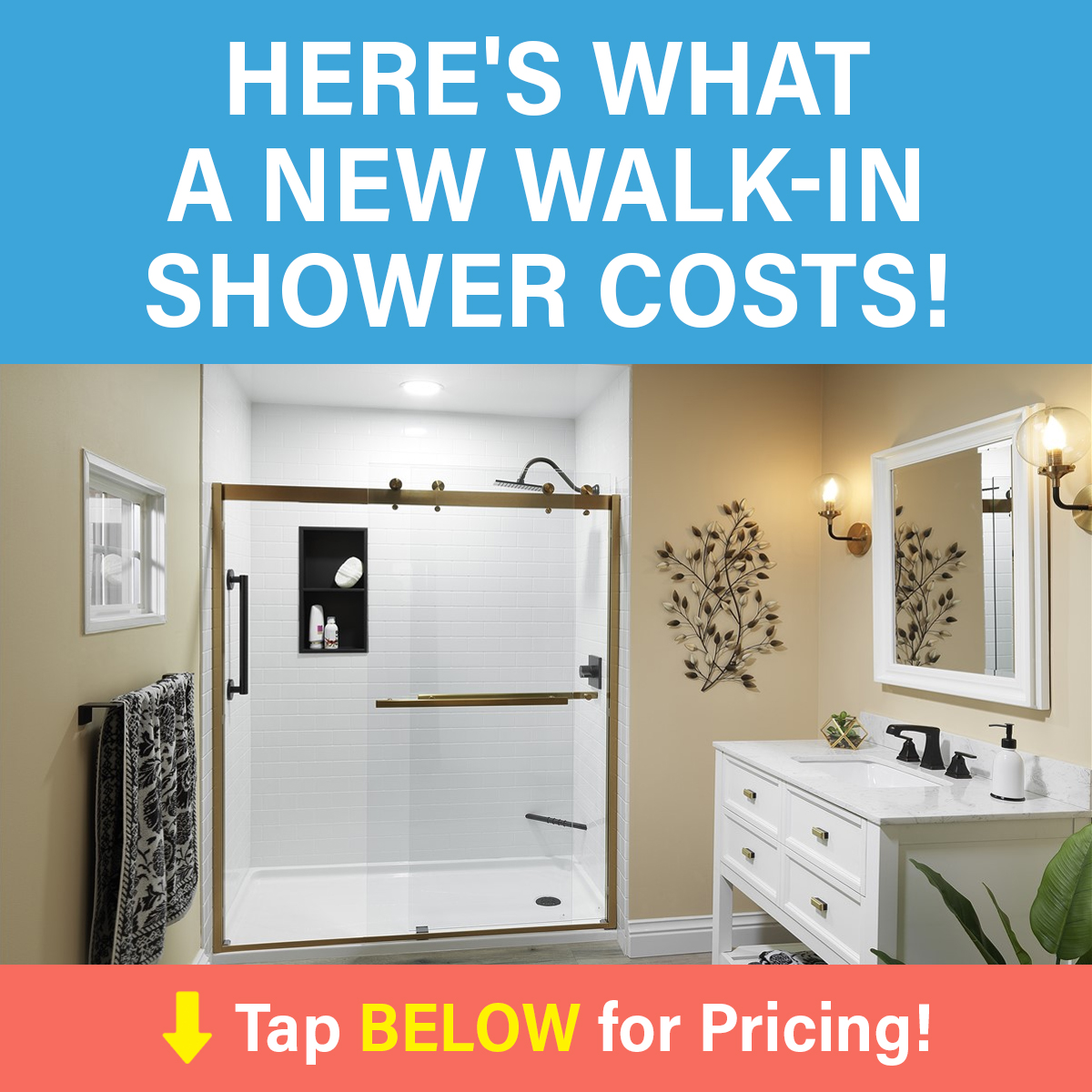 Leaf Home Bath by Leaf Home Partner Kitchen & Bath Remodeling ad creative