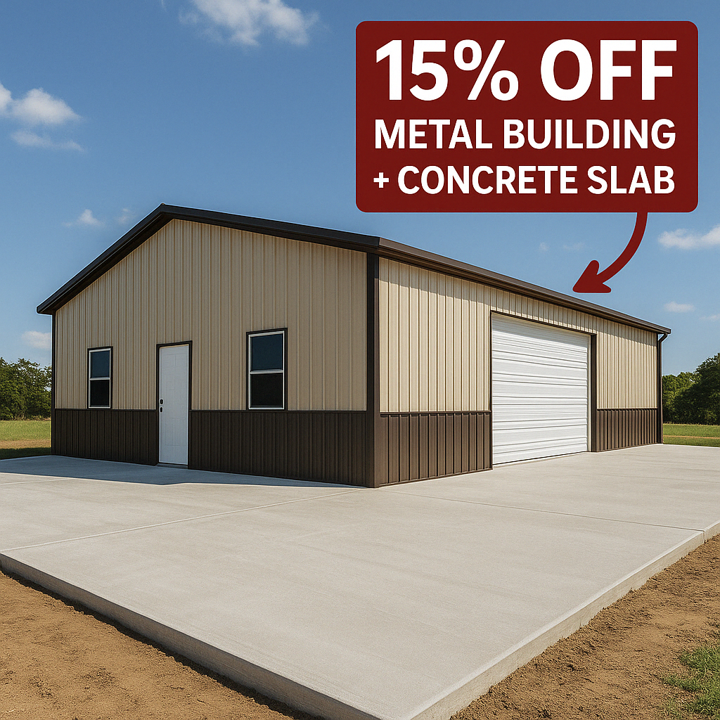 San Marcos Metal Building General Contractor ad creative