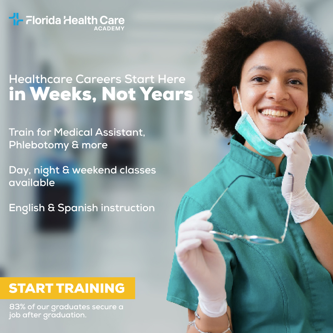 Florida Health Care Academy Preschool ad creative