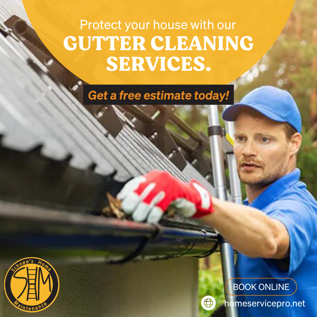 Schopp's Home Maintenance Gutter Service ad creative