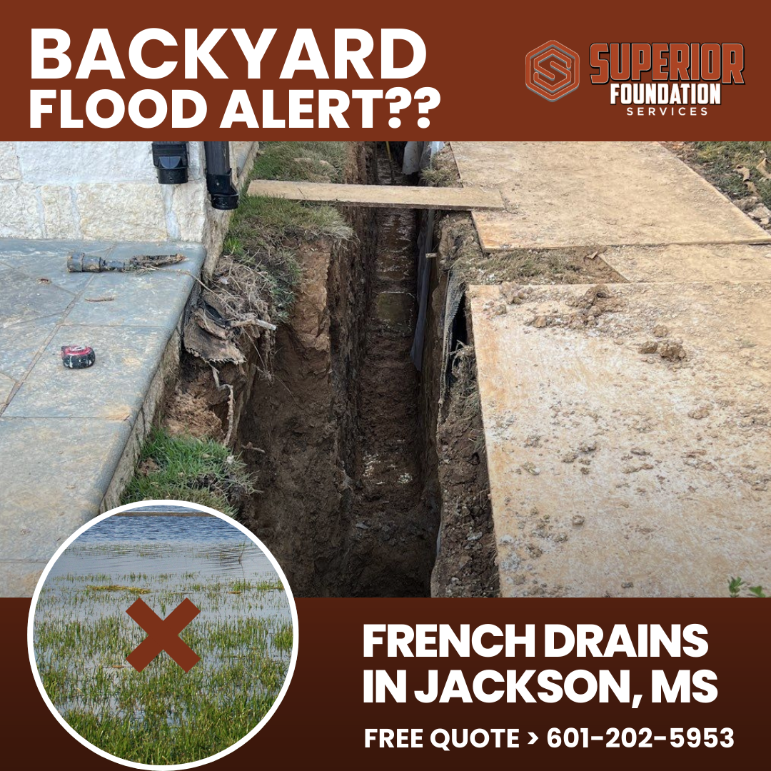 Superior Foundation Services Water Damage Restoration ad creative