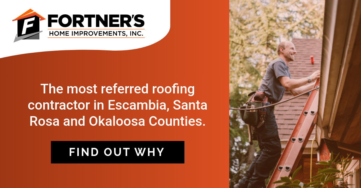 Fortner’s Home Improvements Roofing ad creative