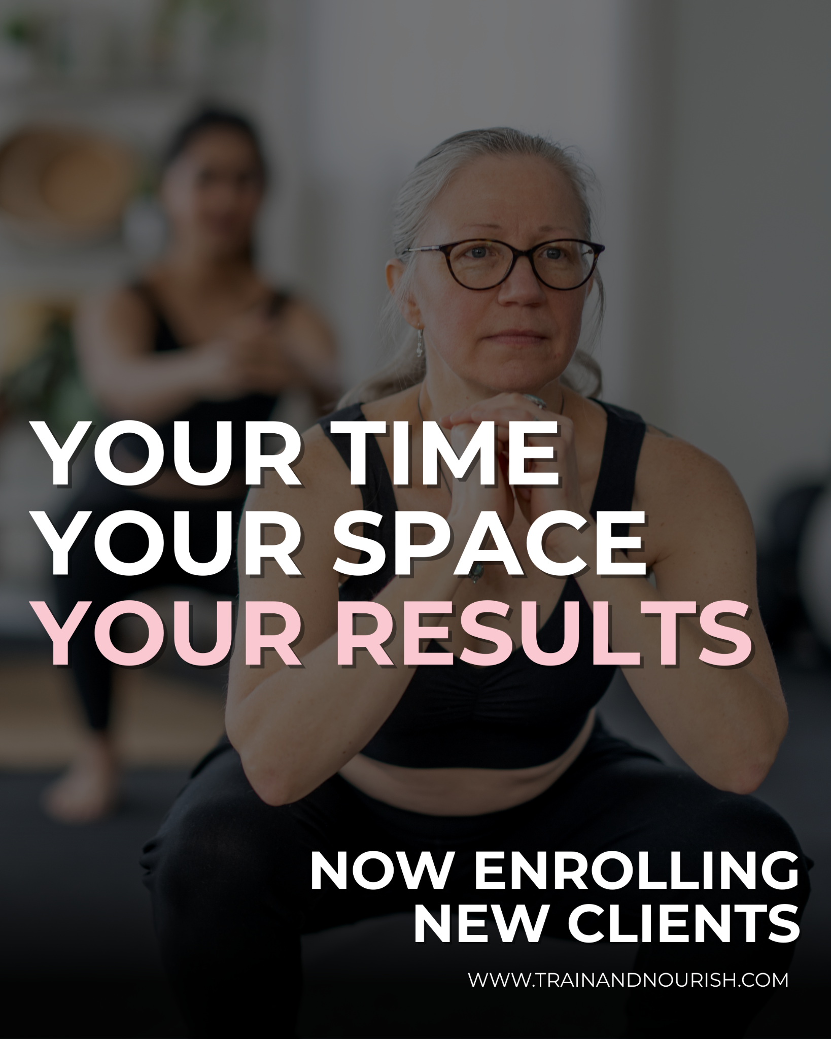 Train And Nourish Studio Gym ad creative