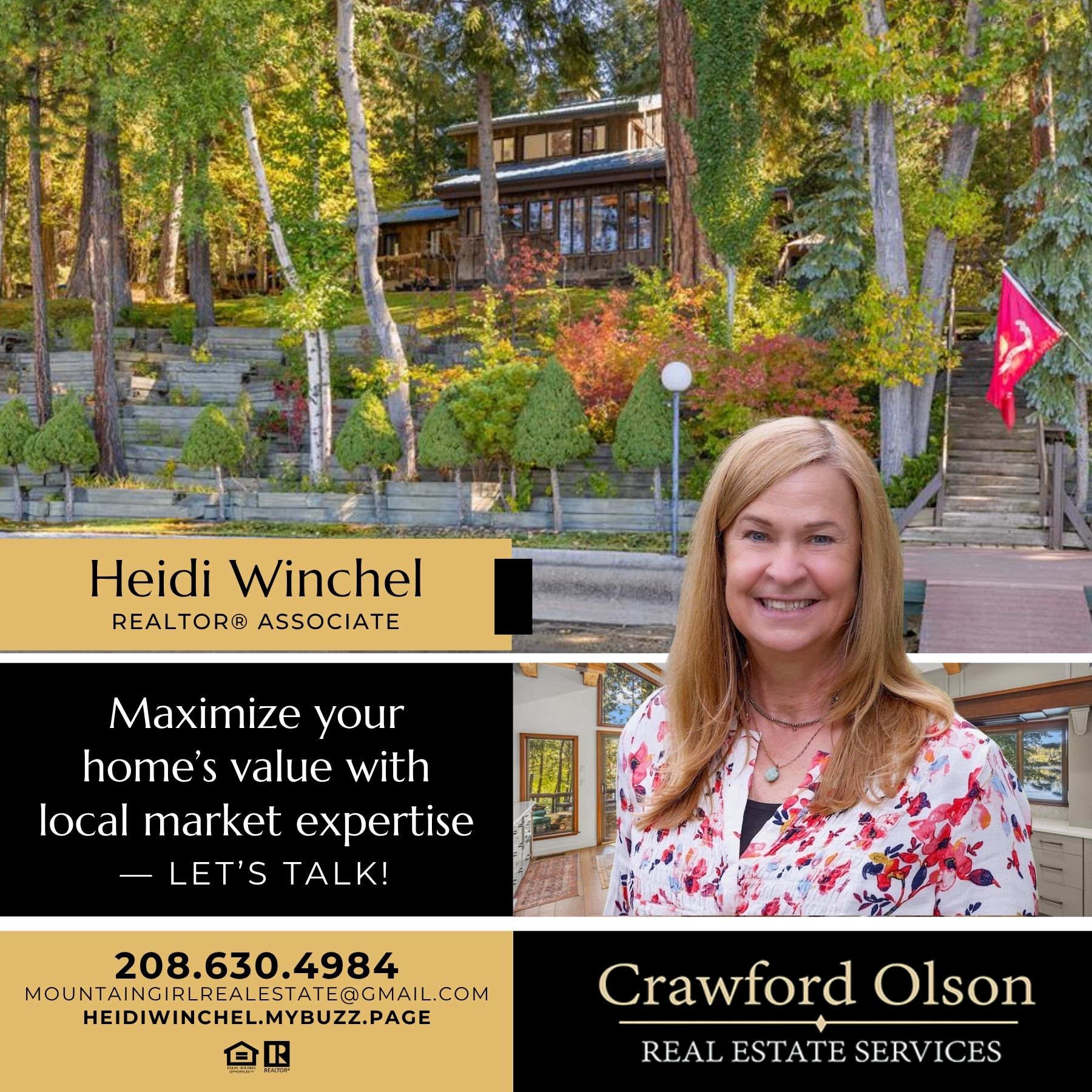 Mountaingirl Real Estate Real Estate Agent ad creative