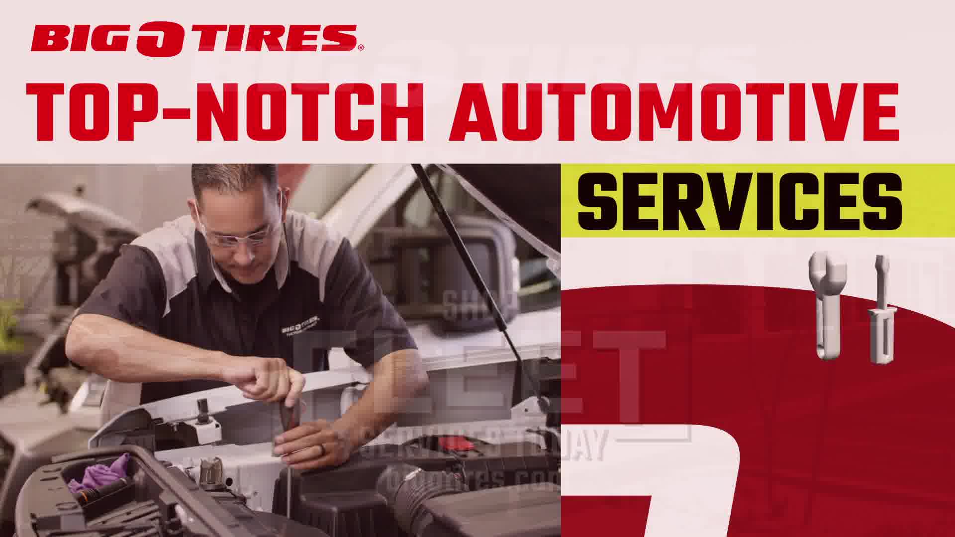 Big O Tires Auto Repair ad creative