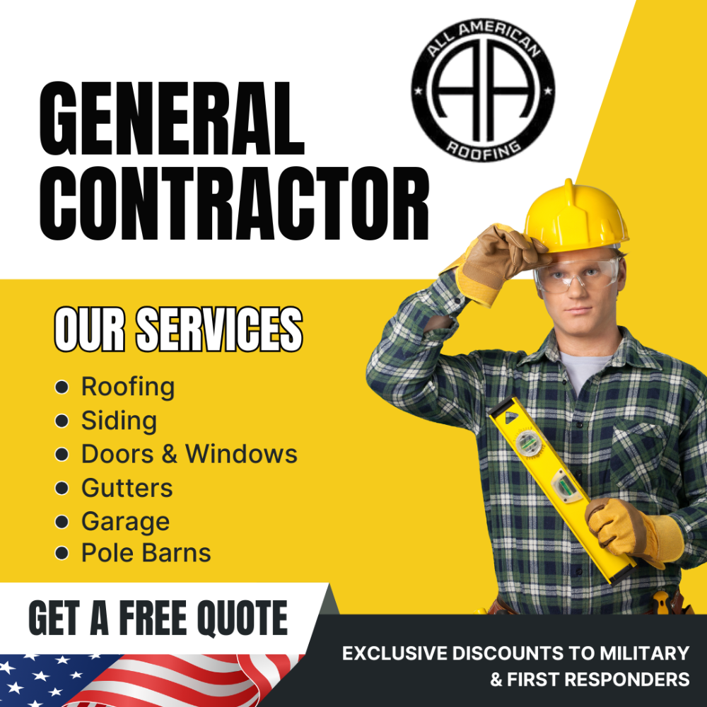 🔨 Upgrade Your Home! 
 Expert Roofing & Gutter Services by 
 All American Roofing. 
 Satisfaction Guaranteed! ⭐