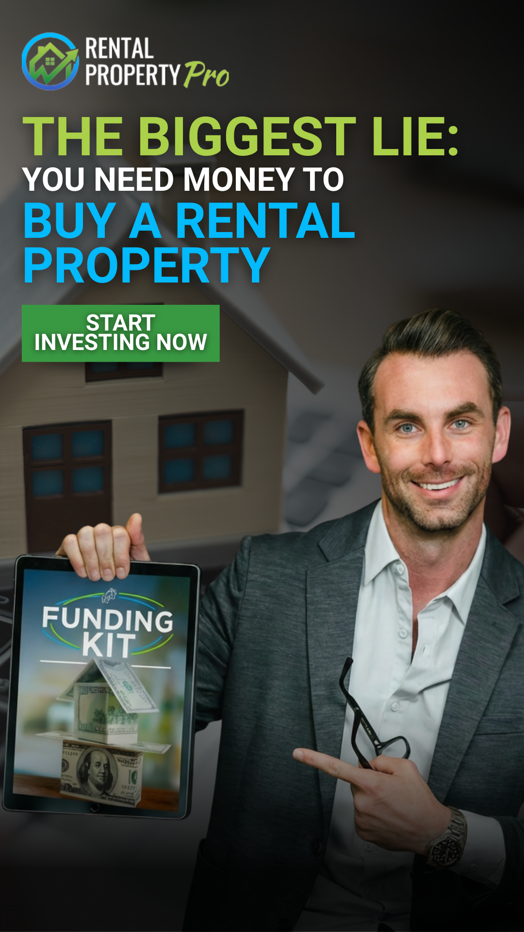 Rental Property Pro Real Estate Investor ad creative