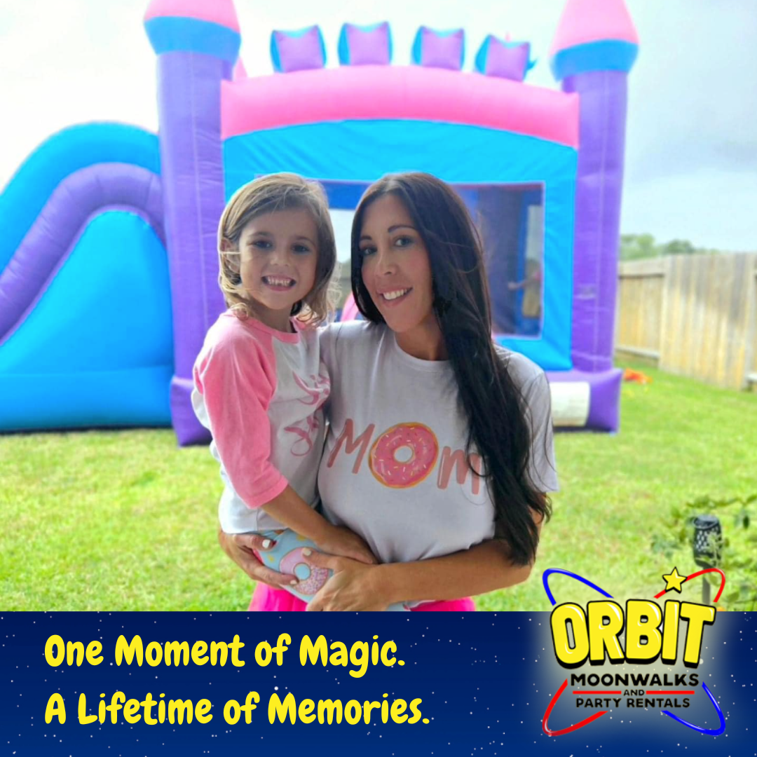 Orbit Moonwalks Party Rental ad creative