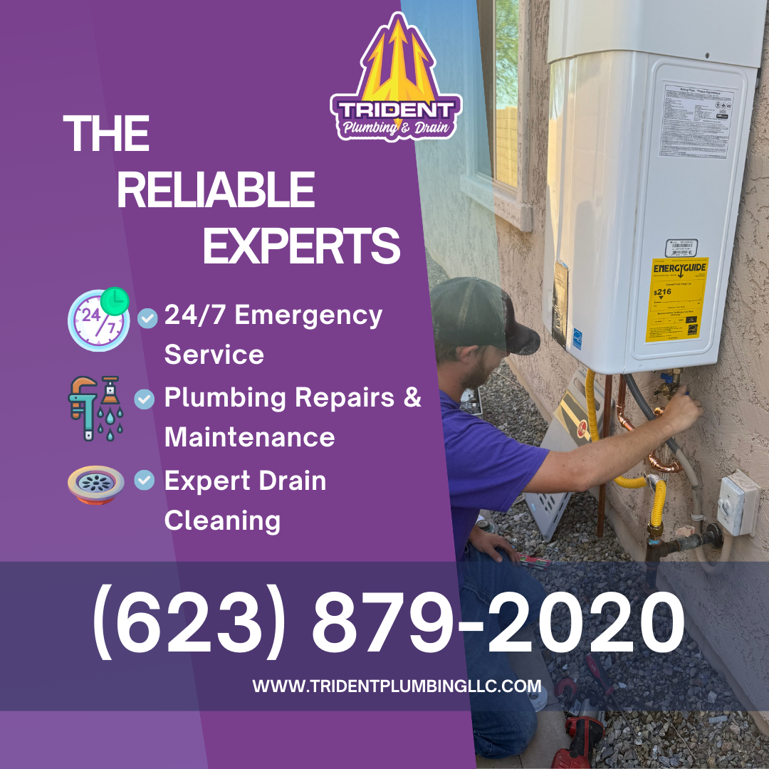 Reliable Plumbing Solutions by Trident Plumbing in Greater Phoenix