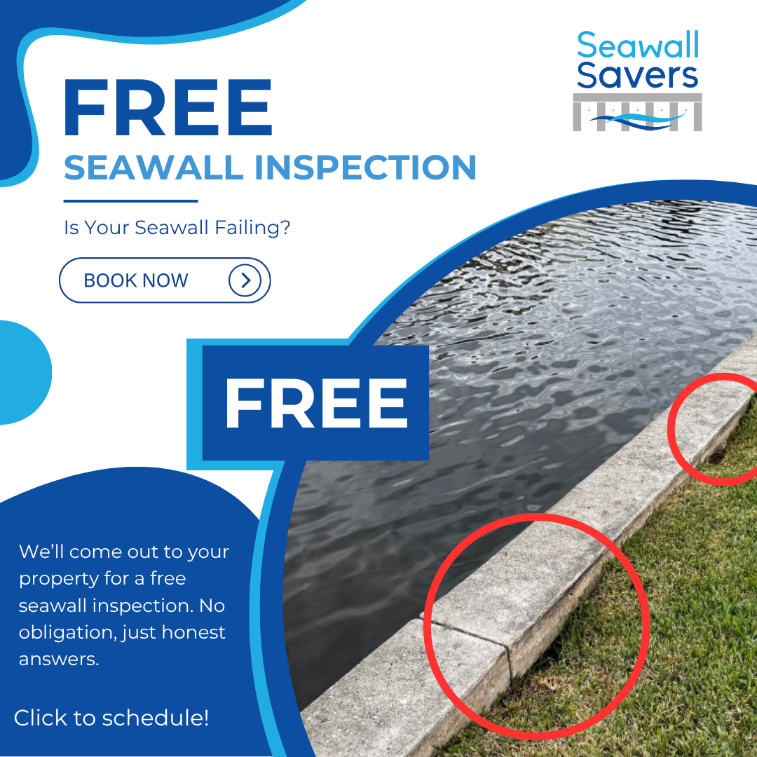 Seawall Savers Concrete & Paving ad creative