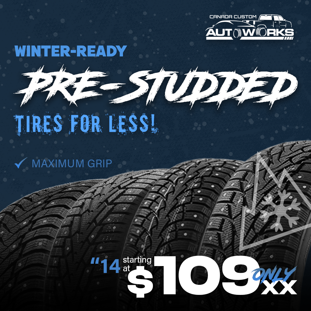 Canada Custom Autoworks - Regina Tire Shop ad creative