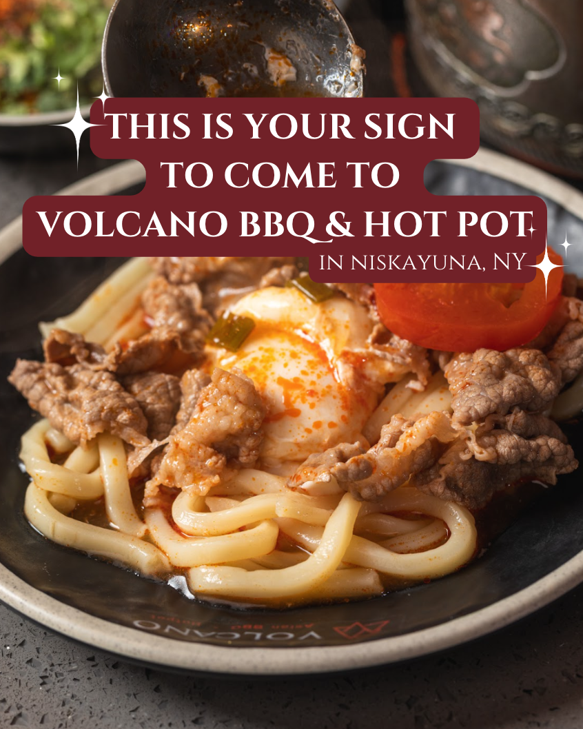 Volcano Asian BBQ and Hot Pot Restaurant ad creative