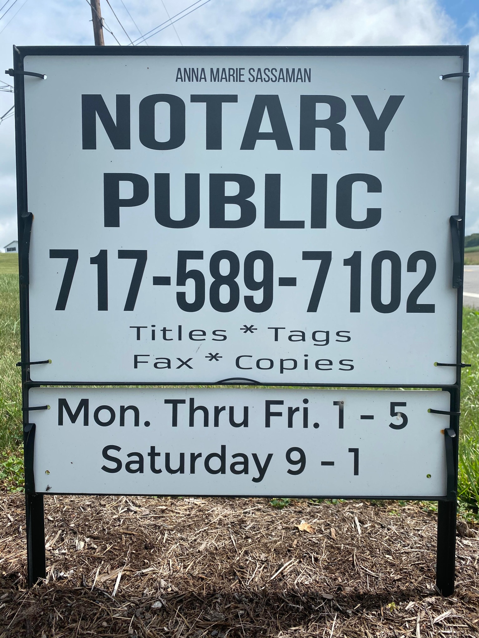 Millerstown Notary