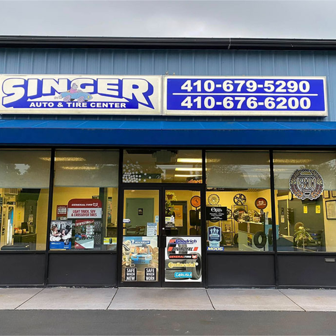 Singer Auto & Tire Center Auto Repair ad creative
