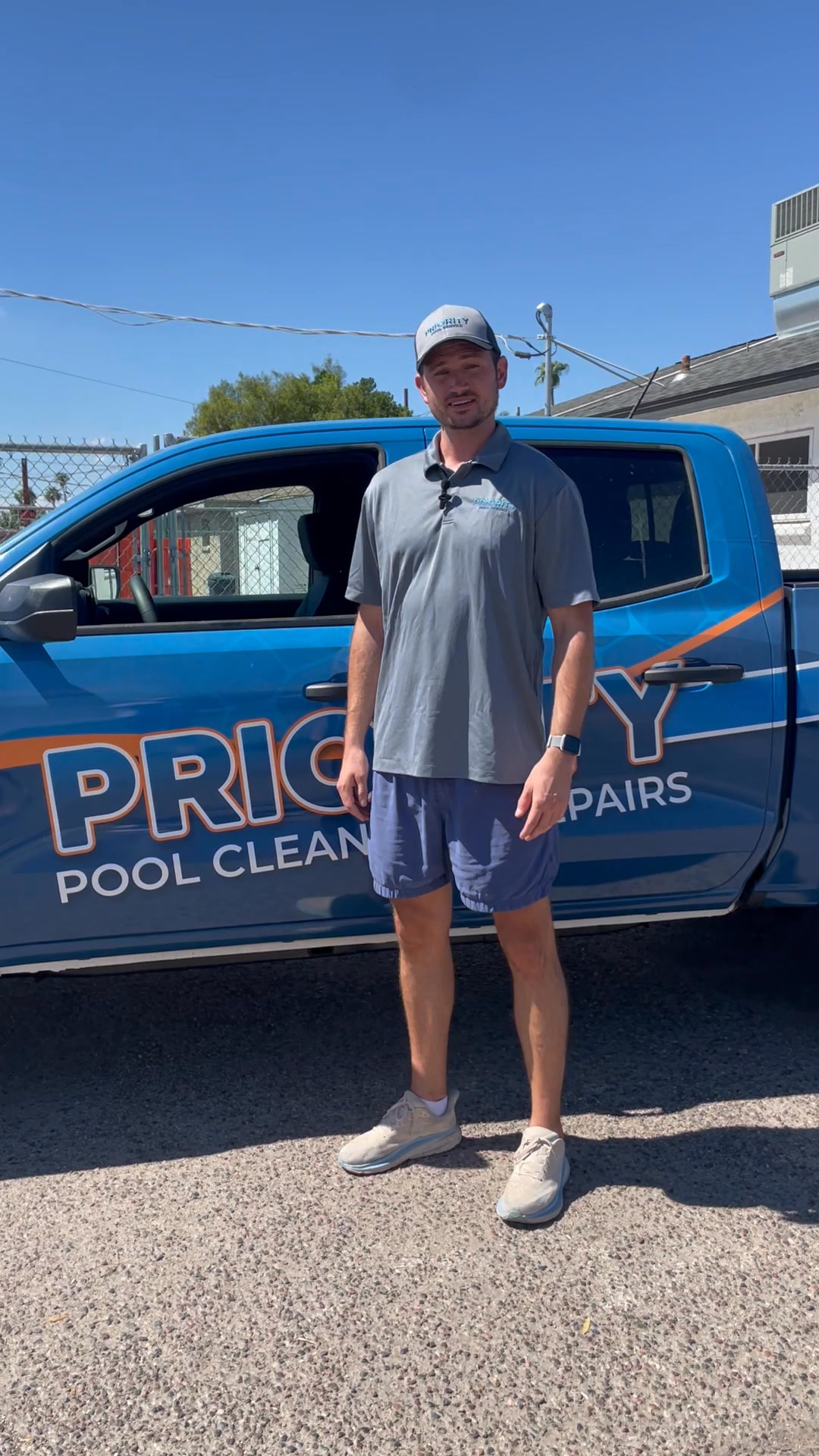 Priority Pools Pool Service ad creative