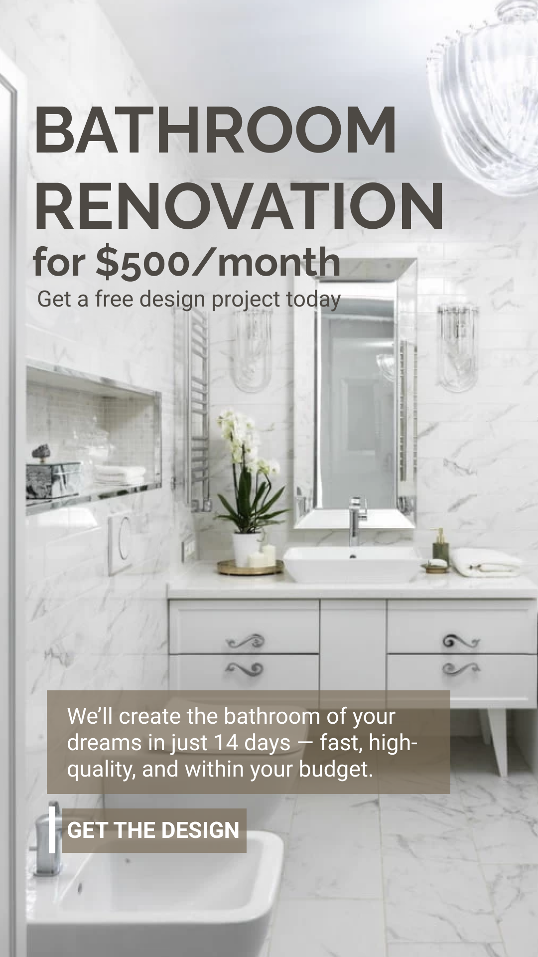 California Build Kitchen & Bath Remodeling ad creative