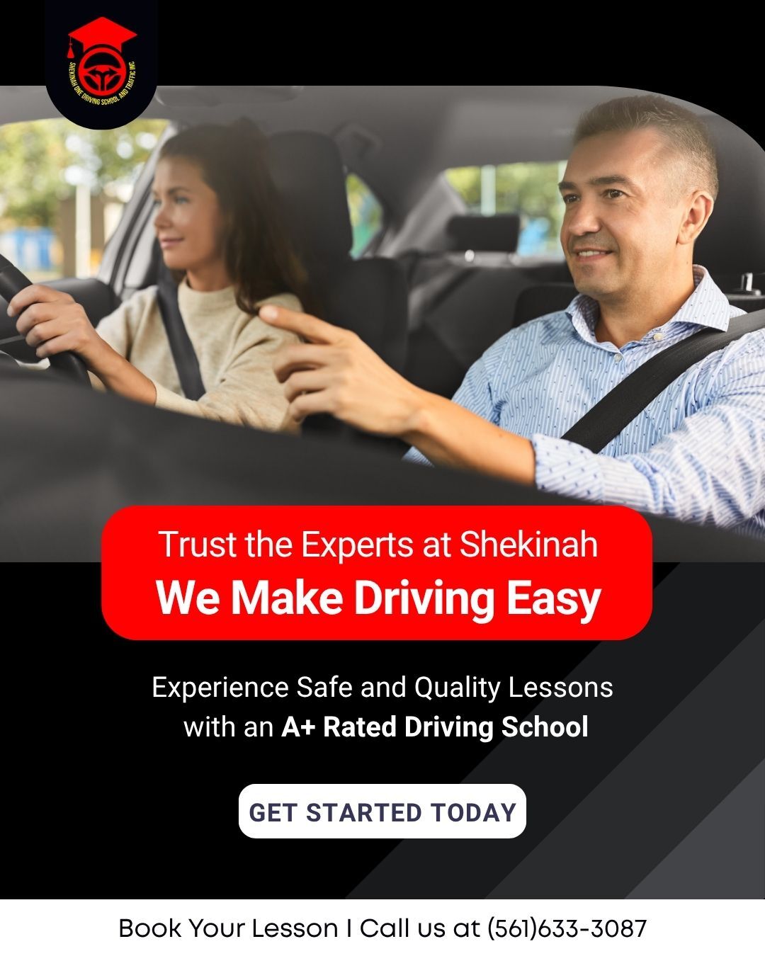 Shekinah One Driving School Driving School ad creative