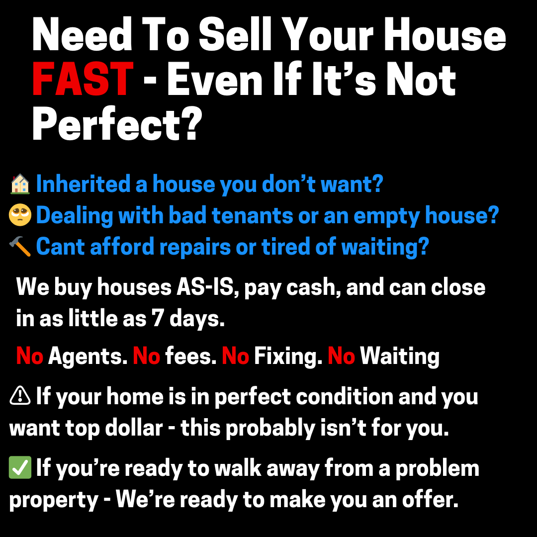 🏠✨Sell Your Home Without the Hassle! No Repairs, No Agents, Just Results! 💰🚀