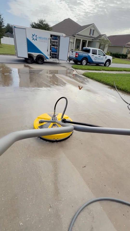 Helios Property Solutions Pressure Washing ad creative