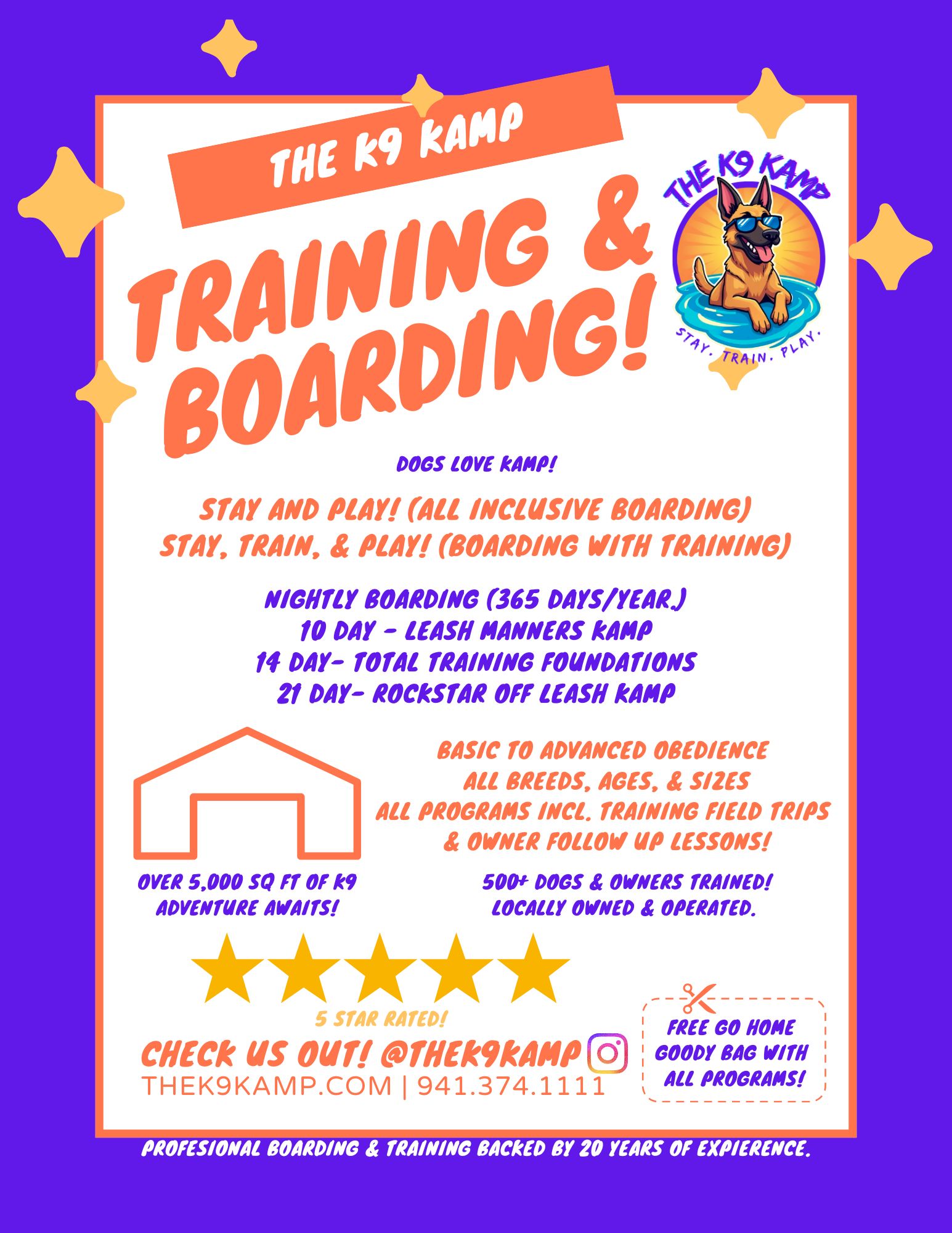 The K9 Kamp | In-home Dog Training in Sarasota, FL