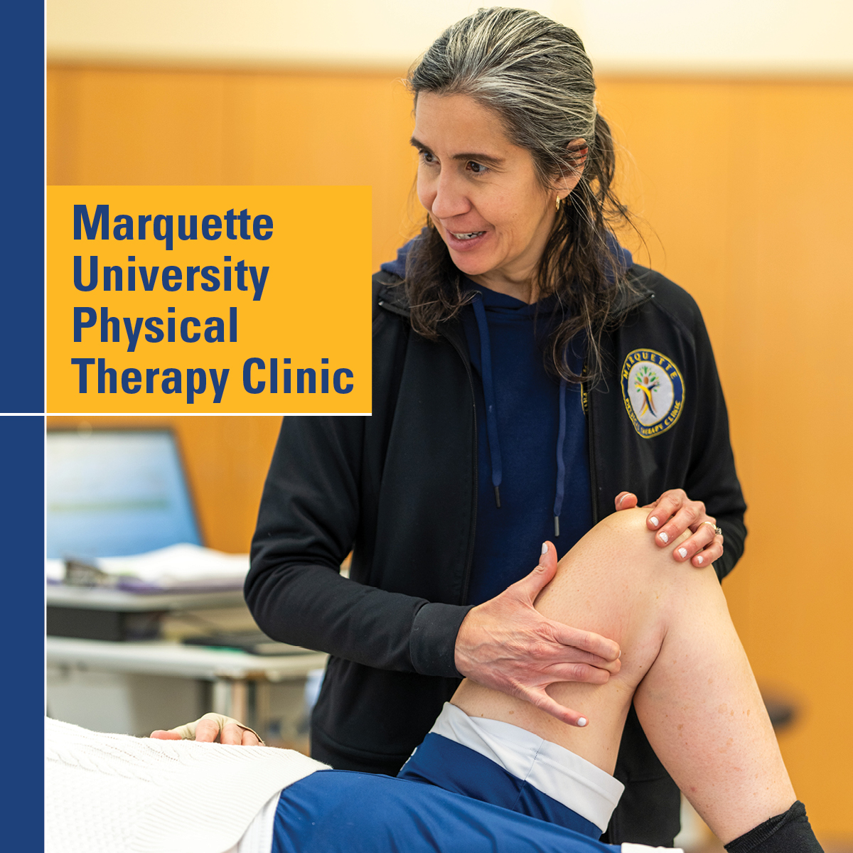 Marquette University Physical Therapy Clinic Physical Therapist ad creative