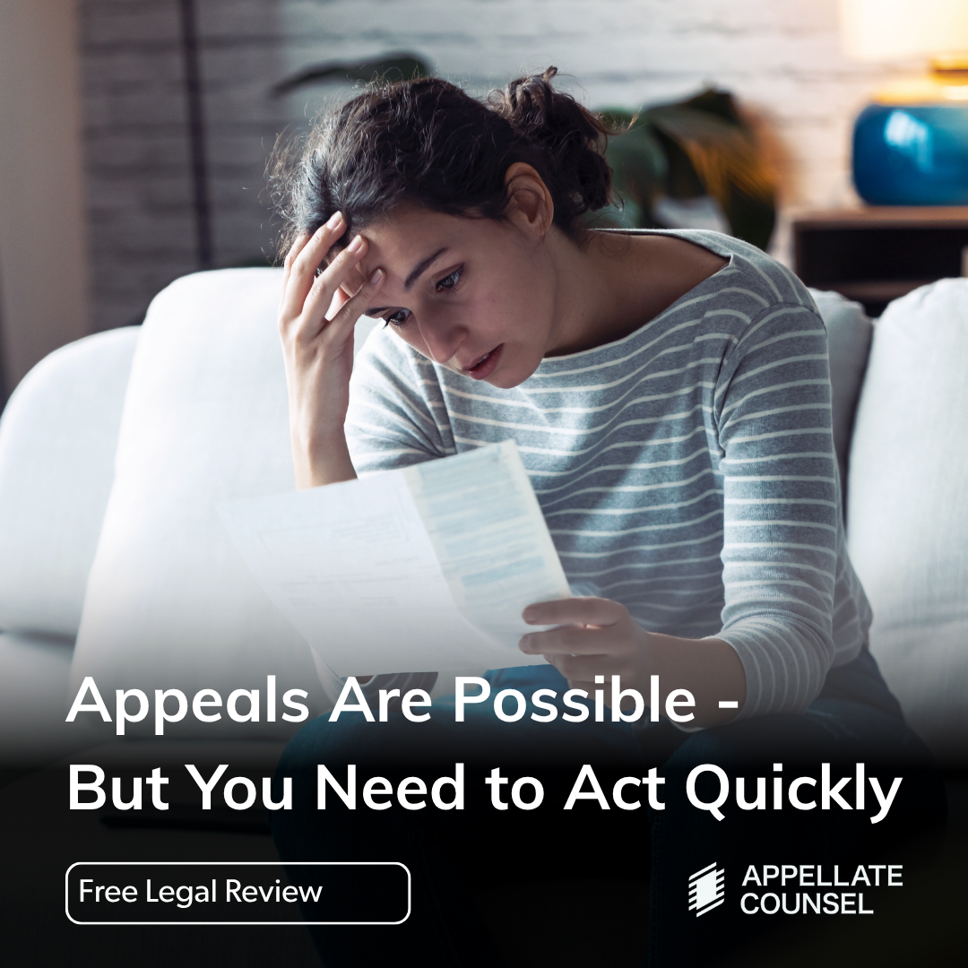 The Court’s Decision Isn’t Always Final — Let’s Talk About an Appeal.