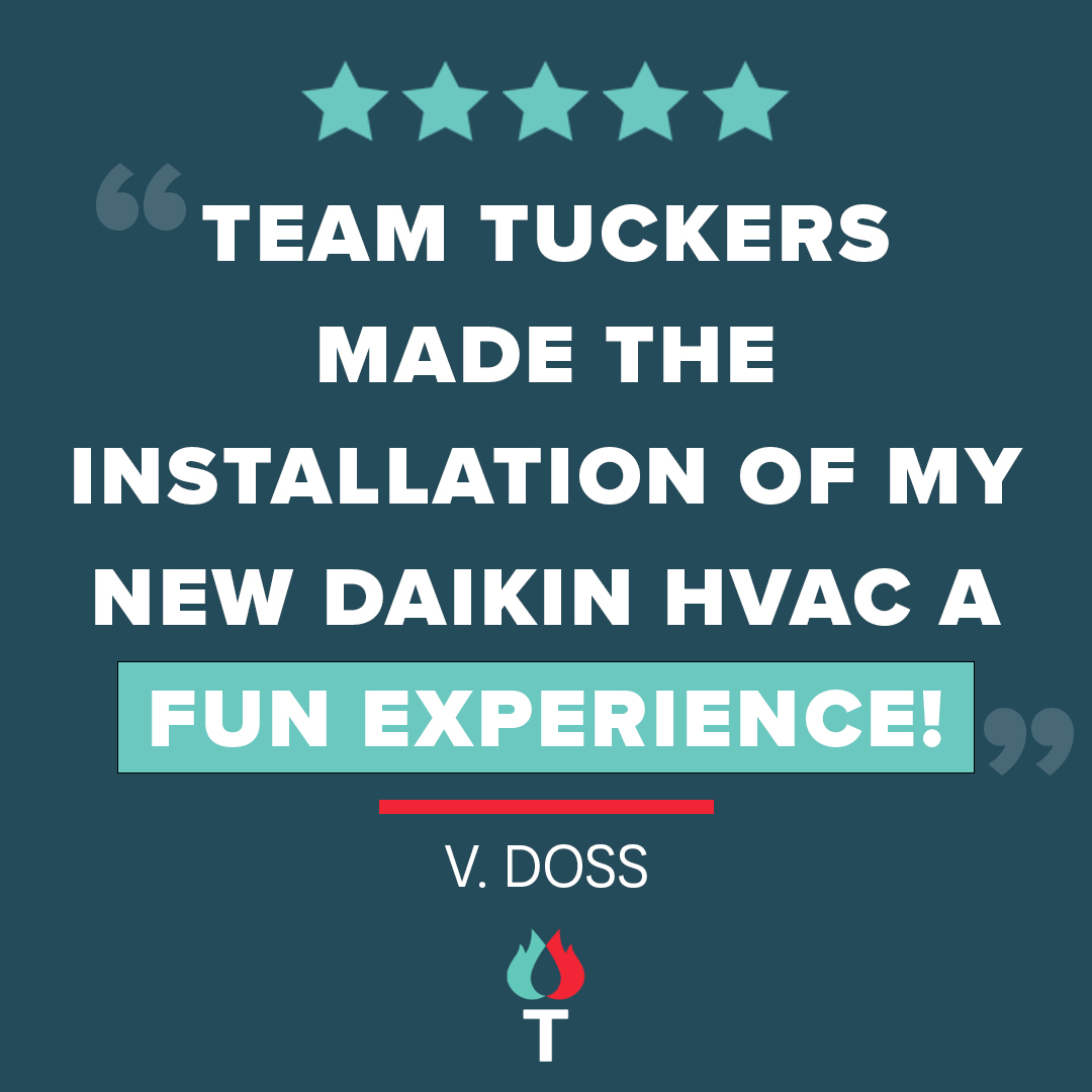 Tuckers Air Conditioning, Heating & Plumbing HVAC ad creative