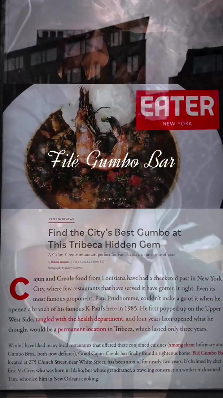 File Gumbo Bar NYC Catering ad creative
