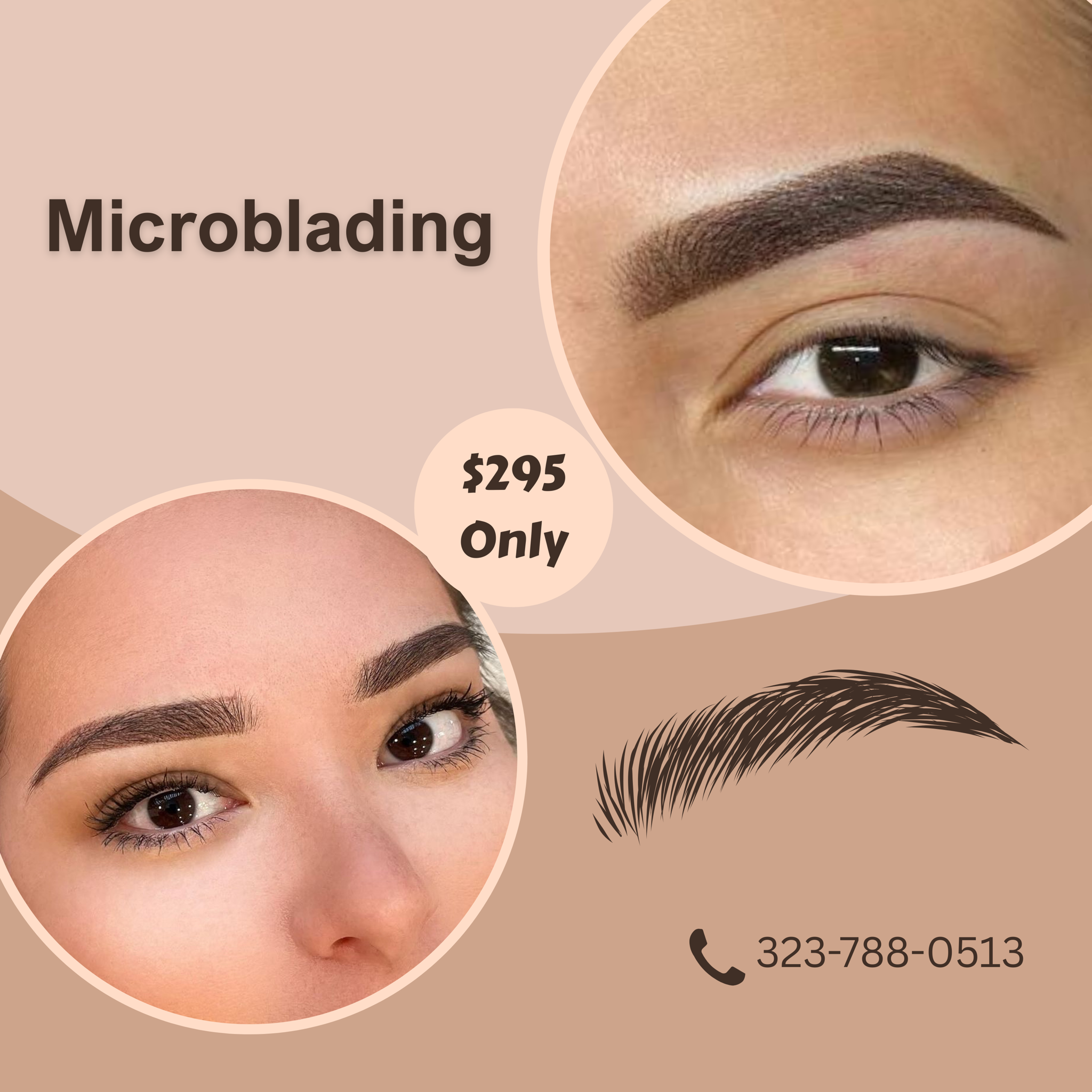 Monik PMU Eyelash & Brow Studio ad creative