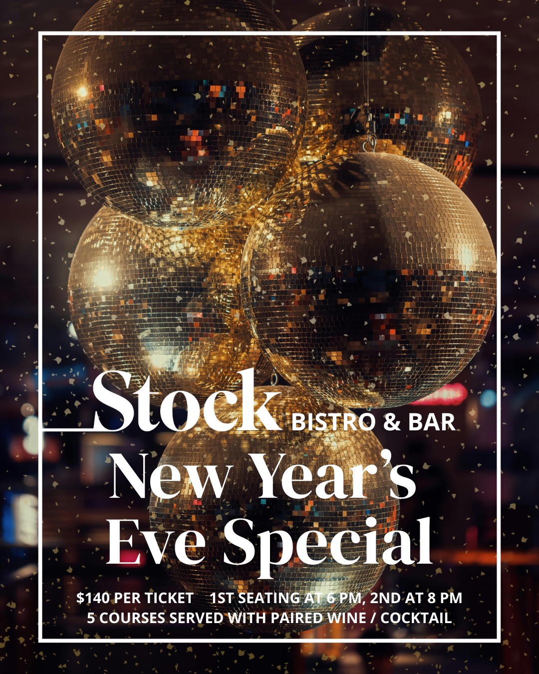 Stock Bistro & Bar Restaurant ad creative