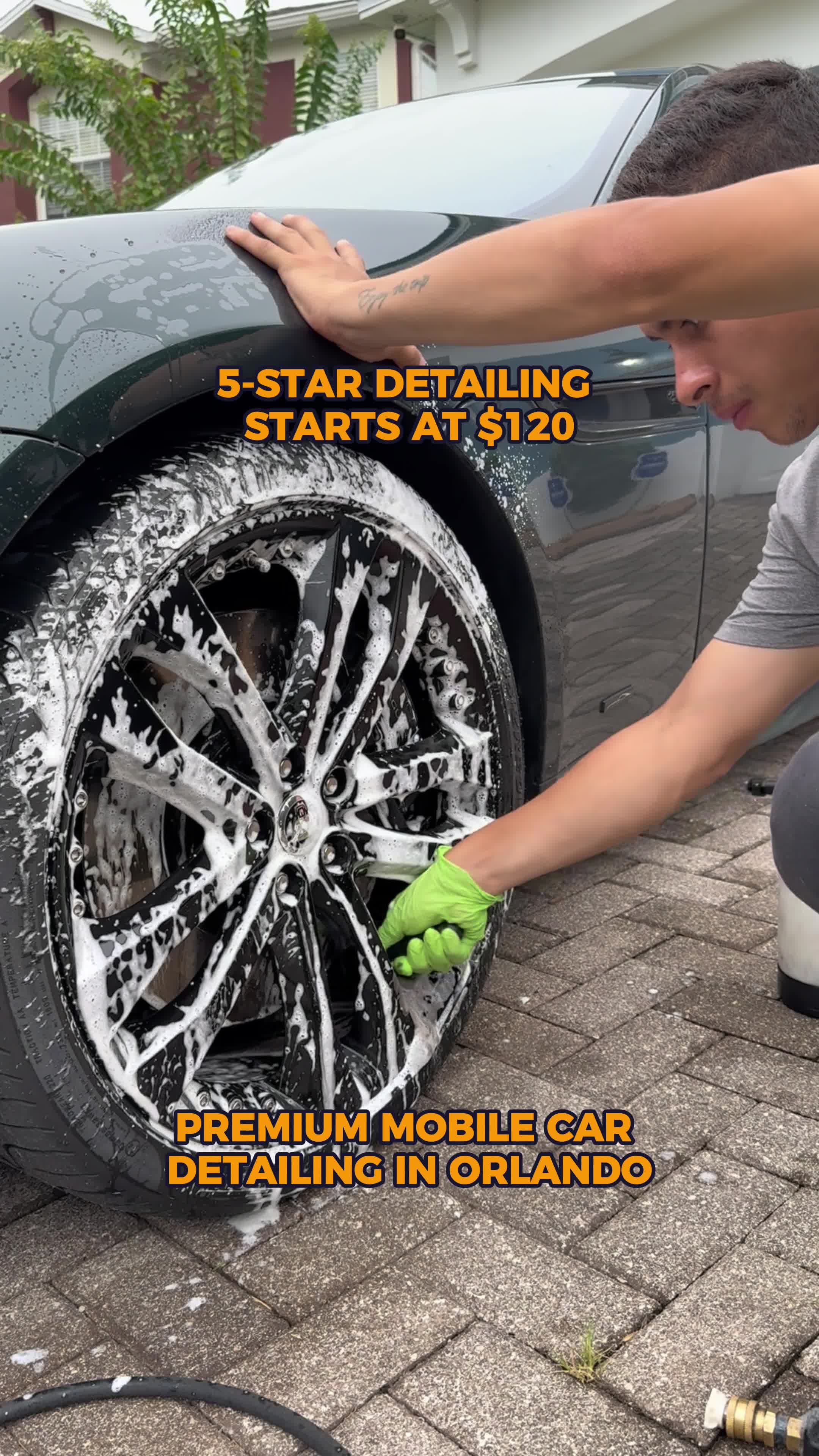 The King Auto Detail & Wash Auto Detailing ad creative