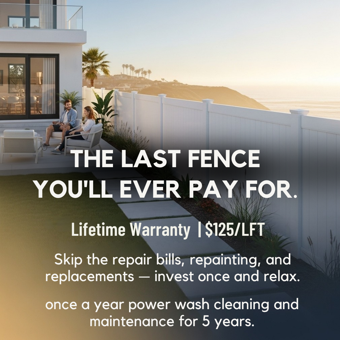 Vinyl Fence General Fencing ad creative
