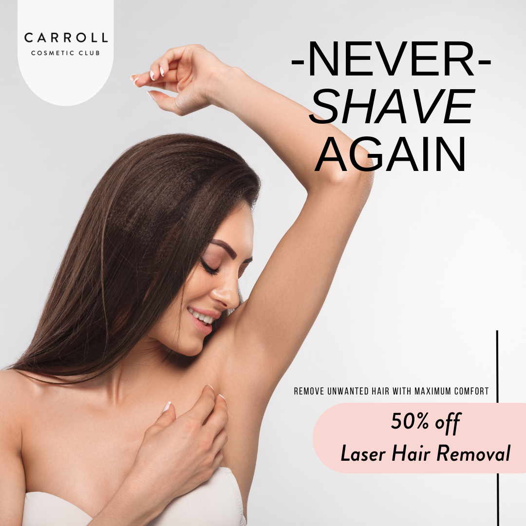 Carroll Cosmetic Club Med Spa ad creative