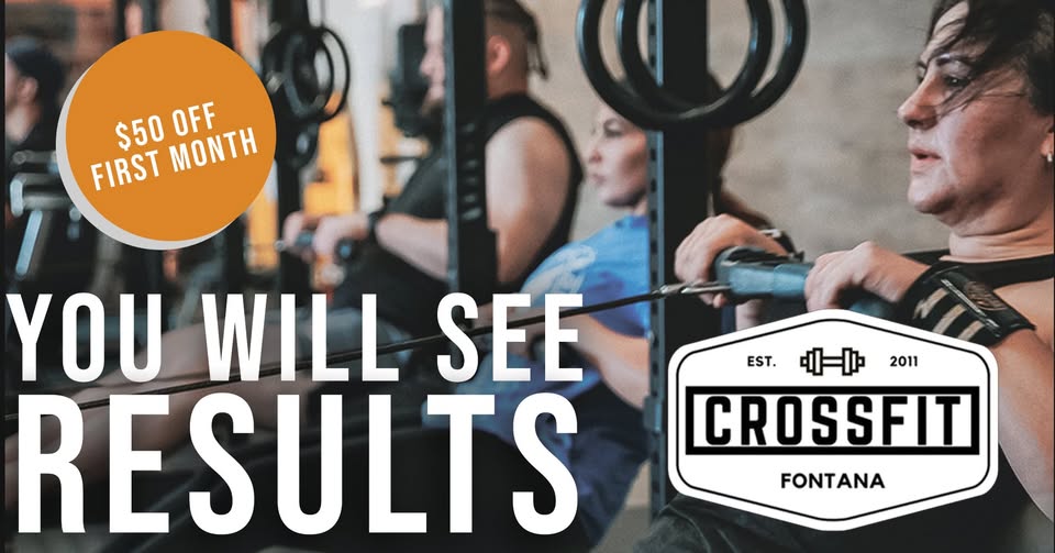 CrossFit Fontana CrossFit ad creative