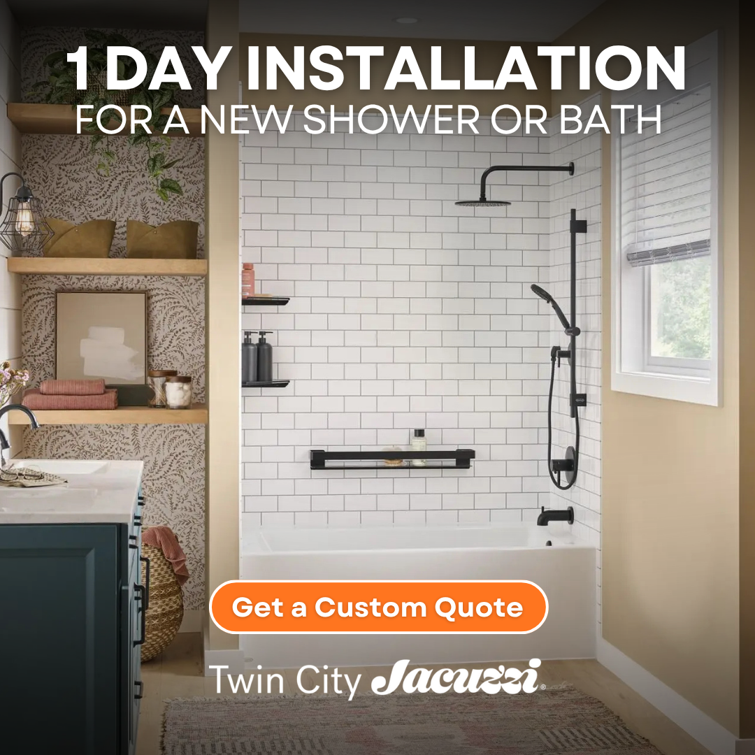 Twin City Jacuzzi Kitchen & Bath Remodeling ad creative