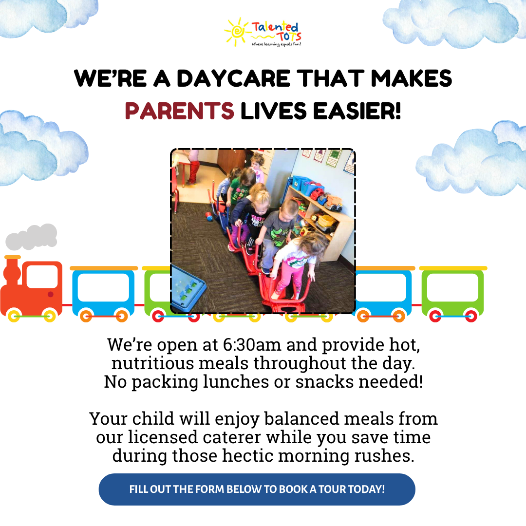 Talented Tots - Parkville Daycare ad creative