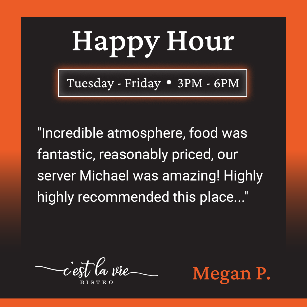 C'est La Vie Restaurant ad creative