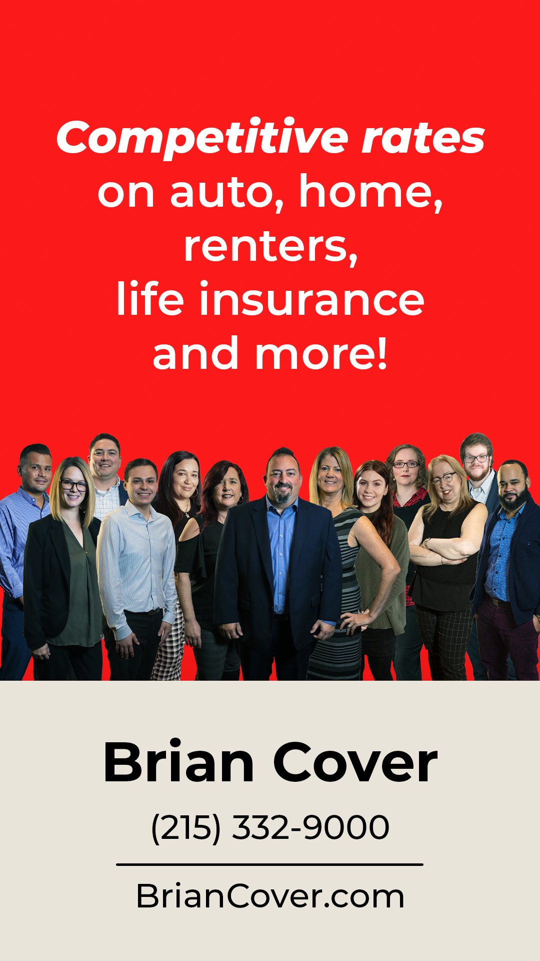 Brian Cover-State Farm Insurance Agent Insurance Agent ad creative