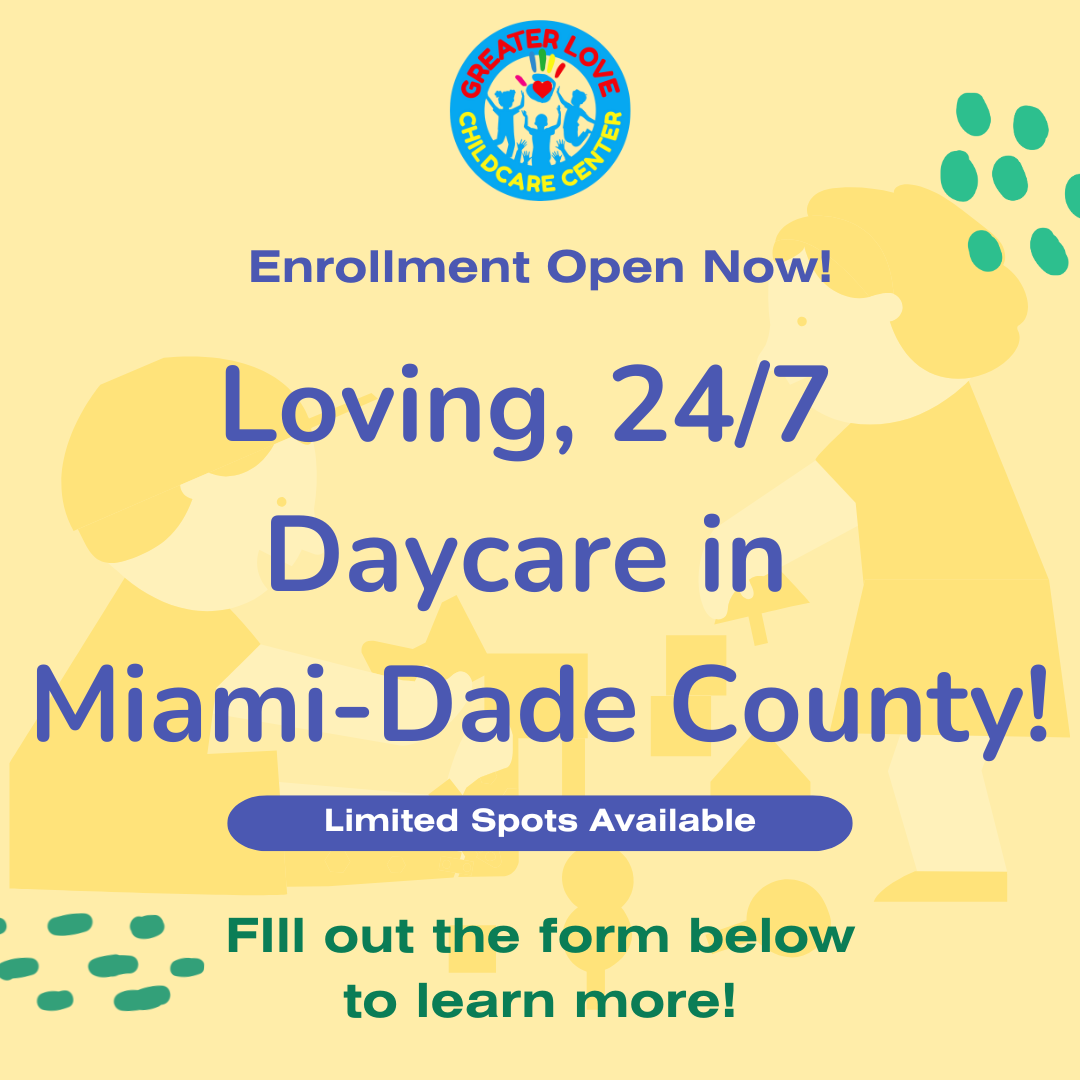 Greater Love Christian Academy Daycare ad creative