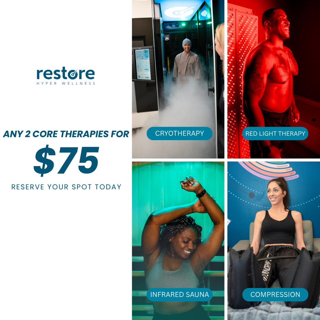 Restore Hyper Wellness Wellness Center ad creative