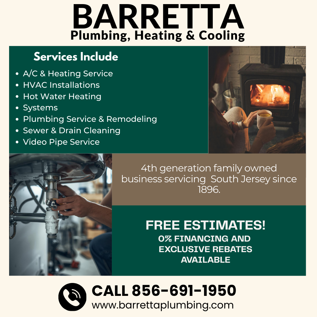 Barretta Plumbing Heating and Cooling Plumber ad creative
