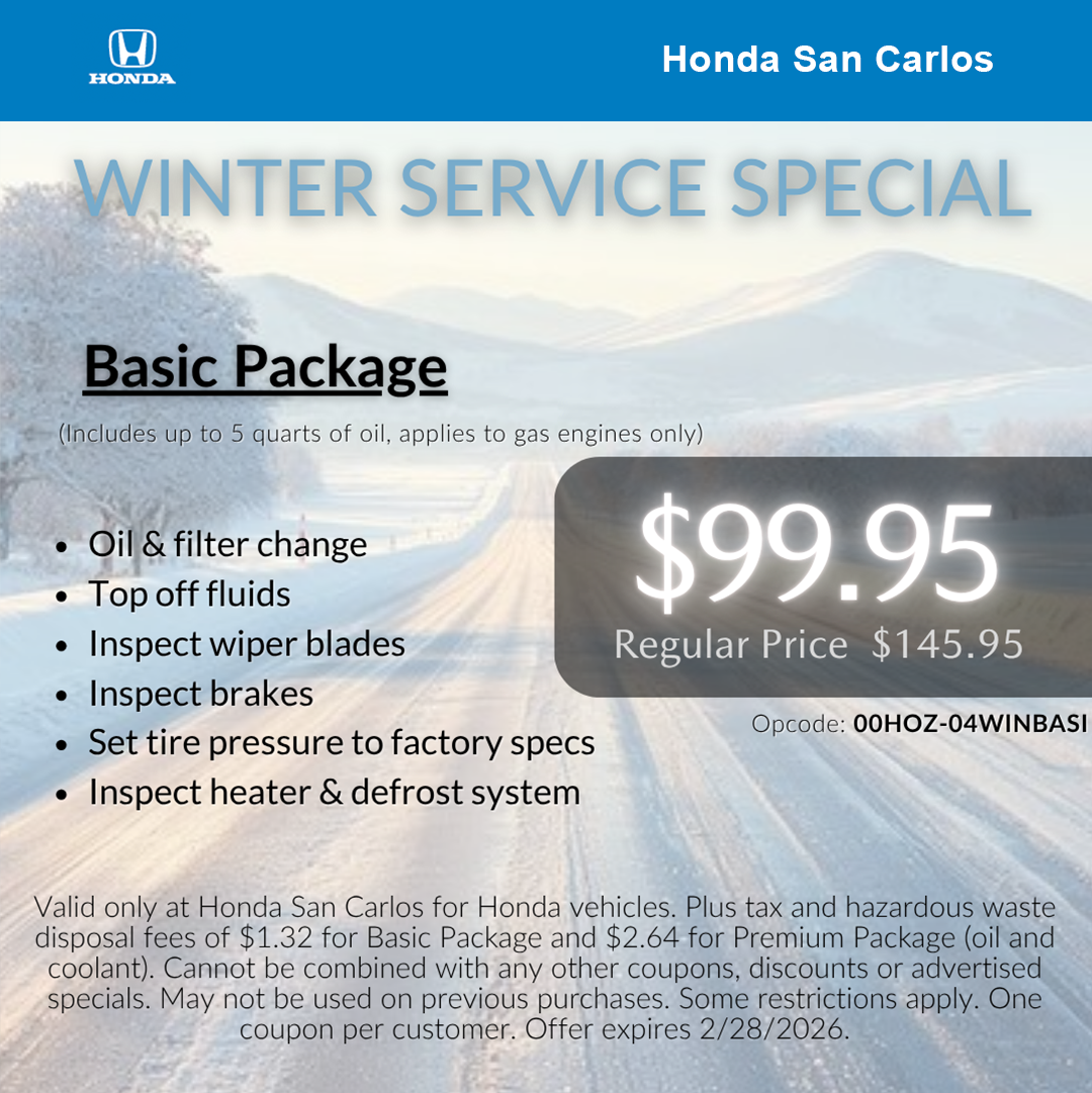 Honda San Carlos Auto Dealer ad creative