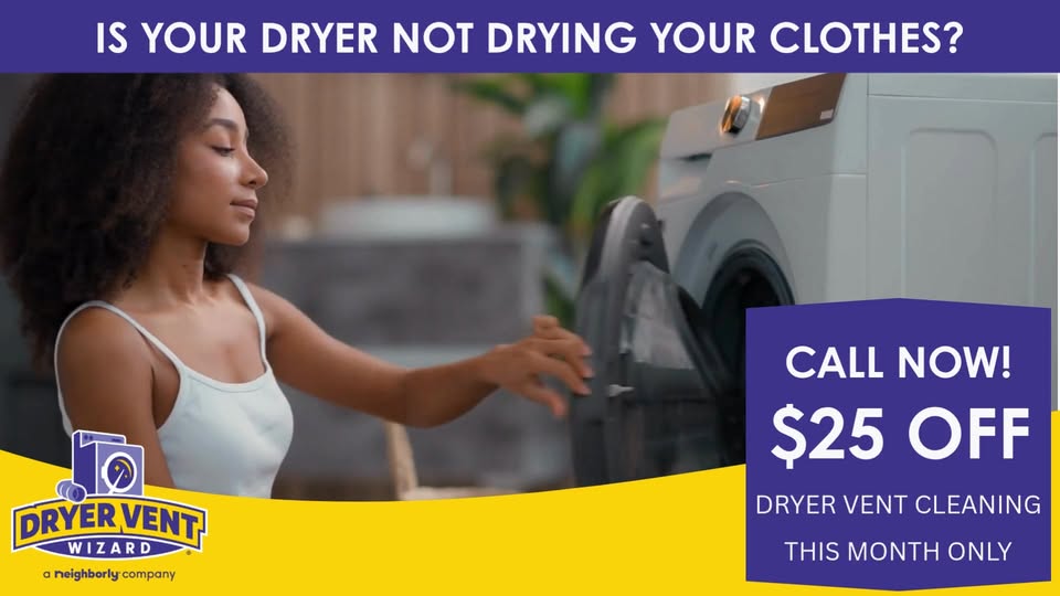 Dryer Vent Cleaning | Dryer Vent Wizard of South Clearwater Largo